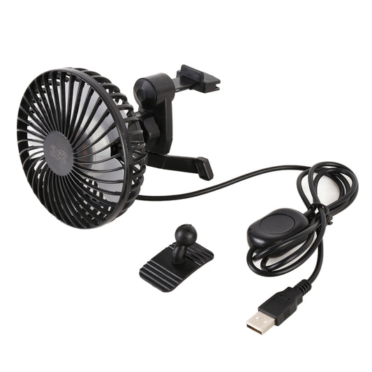3R-3008 Car USB Air Outlet / Dashboard Fan - Heating & Fans by 3R | Online Shopping South Africa | PMC Jewellery | Buy Now Pay Later Mobicred
