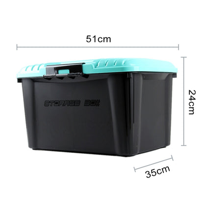 3R-2001 Car / Household Storage Box Sealed Box, Capacity: 30L (Blue) - Stowing Tidying by 3R | Online Shopping South Africa | PMC Jewellery | Buy Now Pay Later Mobicred