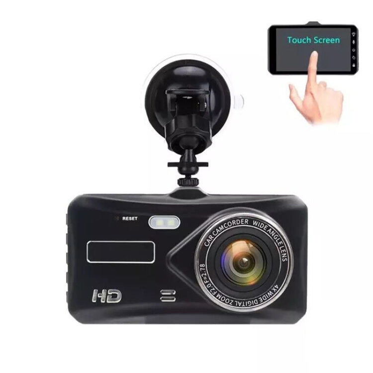 X97 4 inch Front and Rear Dual-recording HD 1080P Night Vision Driving Recorder Support Loop Recording / Parking Monitoring - Car DVRs by PMC TechLife | Online Shopping South Africa | PMC TechLife | Buy Now Pay Later Mobicred
