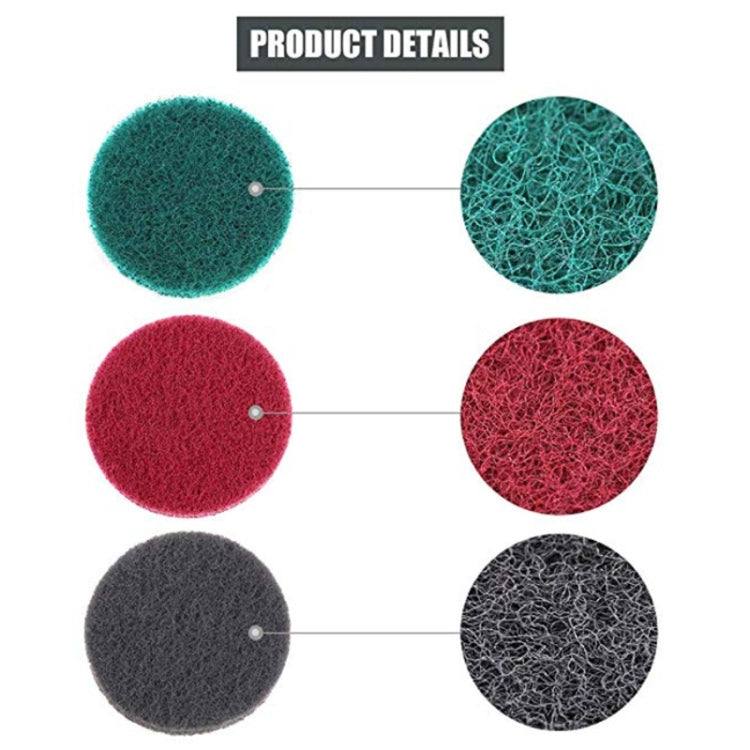 13 in 1 4 inch Sponge Scouring Pad Floor Wall Window Glass Cleaning Descaling Electric Drill Brush Head Set - Sponges, Cloths & Brushes by PMC TechLife | Online Shopping South Africa | PMC TechLife | Buy Now Pay Later Mobicred