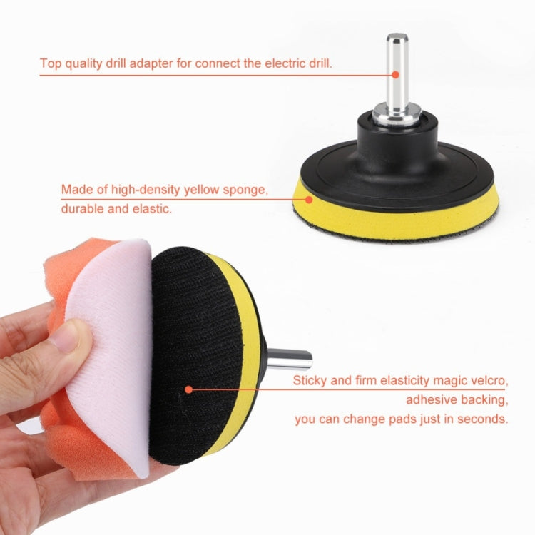 20 in 1 Floor Wall Window Glass Cleaning Descaling Electric Drill Brush Head Set - Sponges, Cloths & Brushes by PMC TechLife | Online Shopping South Africa | PMC TechLife | Buy Now Pay Later Mobicred