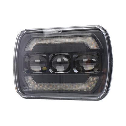 2073S 1 Pair 7 inch Car Square Headlight Work Light - Work Lights by PMC Jewellery | Online Shopping South Africa | PMC Jewellery | Buy Now Pay Later Mobicred