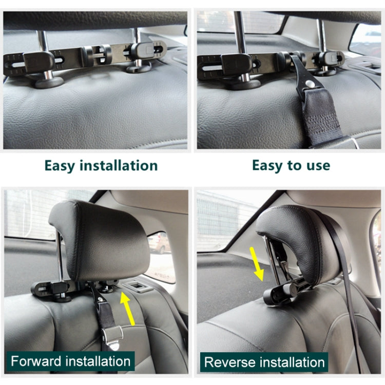 CSJY-3001 Car Children Safety Seat LATCH Interface Bracket Headrest Fixer - Seat Accessories by PMC Jewellery | Online Shopping South Africa | PMC Jewellery | Buy Now Pay Later Mobicred