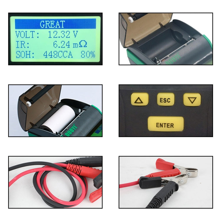 DUOYI DY2015B Car 12V Battery Tester - free shipping - PMC TechLife - Order now!