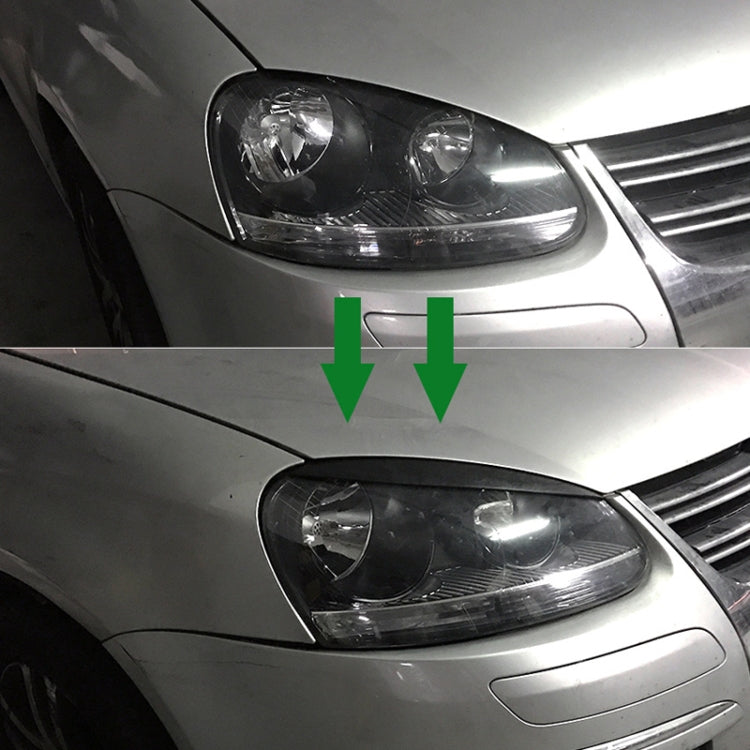 Car Headlight Eyebrow Decoration Sticker for Volkswagen Golf 5 (Black) - Lamp Decoration by PMC Jewellery | Online Shopping South Africa | PMC Jewellery | Buy Now Pay Later Mobicred