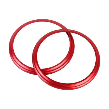2 PCS Car Air Conditioner Air Outlet Decorative Ring for Subaru BRZ Outback / Toyota 86(Red) - Decoration Rings by PMC Jewellery | Online Shopping South Africa | PMC Jewellery | Buy Now Pay Later Mobicred