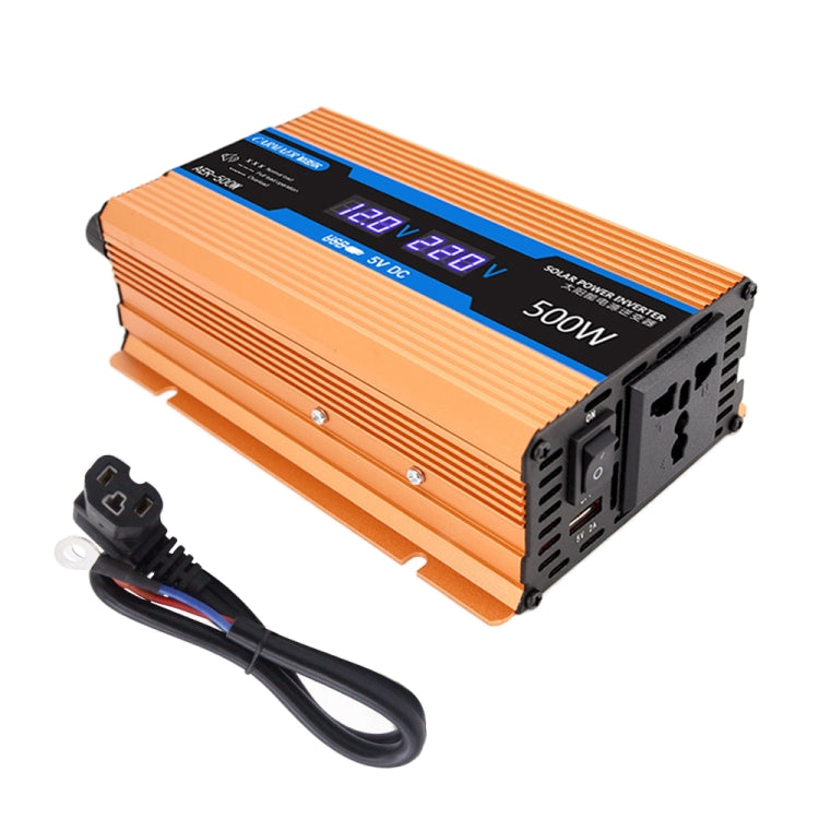 Carmaer Modified Sine Wave 48V to 220V 500W Car Multi-function Double Digital Display Inverter Household Power Converter - Modified Square Wave by PMC Jewellery | Online Shopping South Africa | PMC Jewellery | Buy Now Pay Later Mobicred