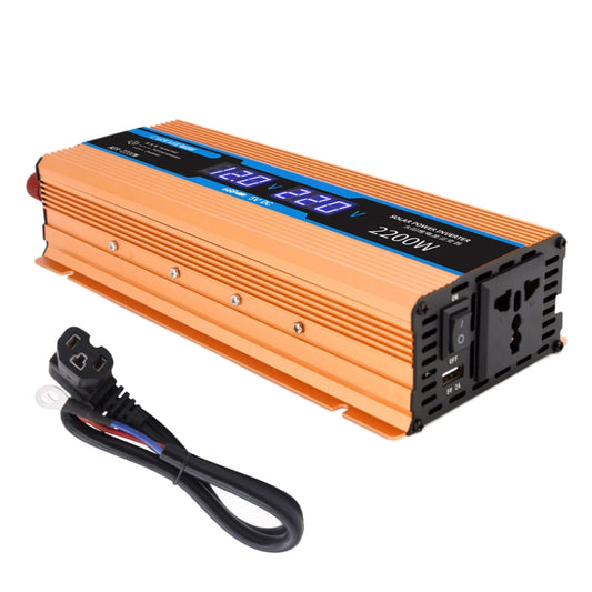 Carmaer Modified Sine Wave 48V to 220V 2200W Car Multi-function Double Digital Display Inverter Household Power Converter - Modified Square Wave by PMC Jewellery | Online Shopping South Africa | PMC Jewellery | Buy Now Pay Later Mobicred