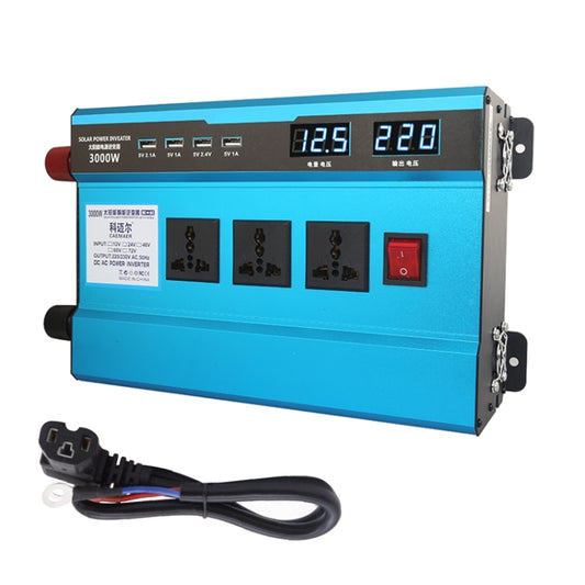 Carmaer 48V to 220V 3000W Intelligent Fan Car Double Digital Display Inverter Household Power Converter - Modified Square Wave by PMC Jewellery | Online Shopping South Africa | PMC Jewellery | Buy Now Pay Later Mobicred