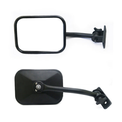 SF-JP-003 Pair  Car Side Door Rearview Mirror Adjustable Shape Angle Lens Blind Spot Exterior Mirror for Jeep Wrangler - Convex Mirror & Accessories by PMC Jewellery | Online Shopping South Africa | PMC Jewellery | Buy Now Pay Later Mobicred