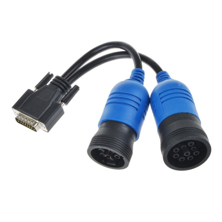 For Nexiq Pn 405048 6 and 9Pin Y Deutsch Cummins Adapter Truck Diagnose Cable - Cables & Connectors by PMC TechLife | Online Shopping South Africa | PMC TechLife | Buy Now Pay Later Mobicred
