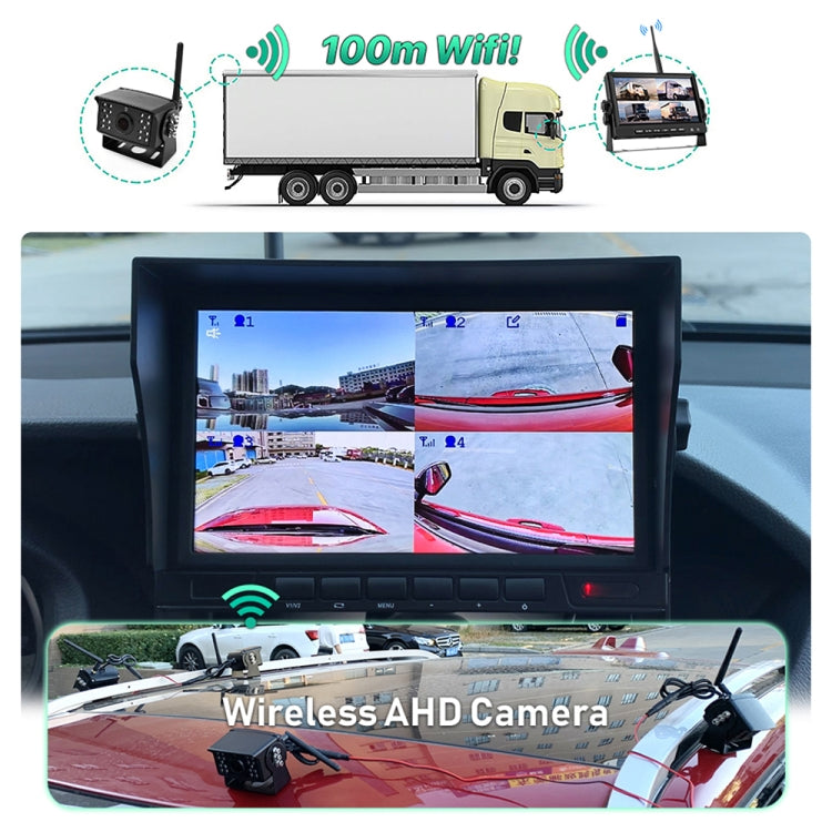 PZ710-W 7 inch Car Digital Wireless Rear-view Split-screen Monitor Single Record - Rearview Monitors by PMC Jewellery | Online Shopping South Africa | PMC Jewellery | Buy Now Pay Later Mobicred