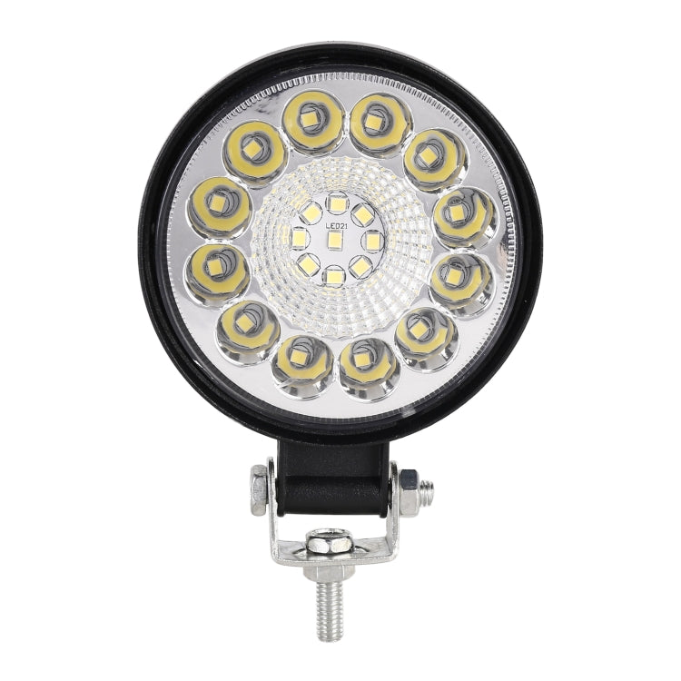 Car Round Work Light with 21LEDs SMD-2835 Lamp Beads - Work Lights by PMC Jewellery | Online Shopping South Africa | PMC Jewellery | Buy Now Pay Later Mobicred