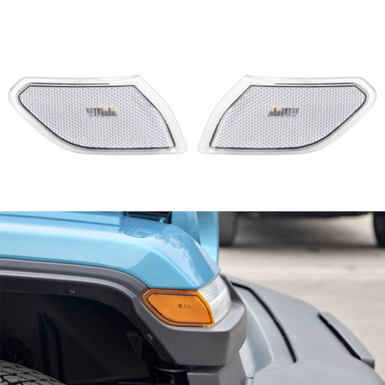 Car Transparent Wheel Eyebrow Side Light Turn Signal Leaf Plate Lamp for Jeep Wrangler JL 2018- - Arrow Turn Lights by PMC TechLife | Online Shopping South Africa | PMC TechLife | Buy Now Pay Later Mobicred