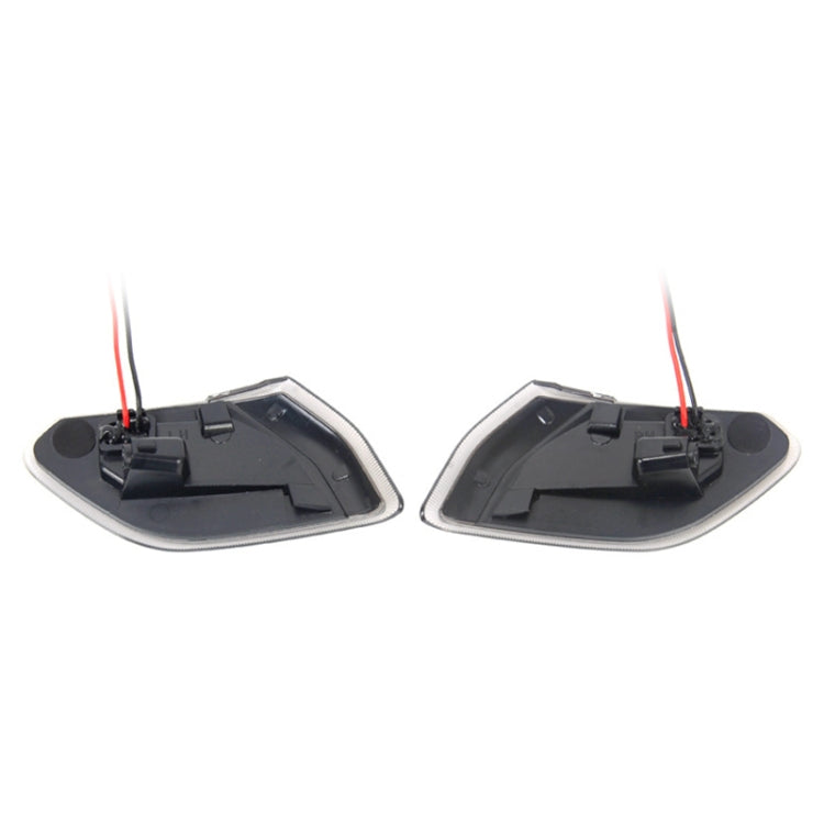 Car Transparent Wheel Eyebrow Side Light Turn Signal Leaf Plate Lamp for Jeep Wrangler JL 2018- - Arrow Turn Lights by PMC TechLife | Online Shopping South Africa | PMC TechLife | Buy Now Pay Later Mobicred