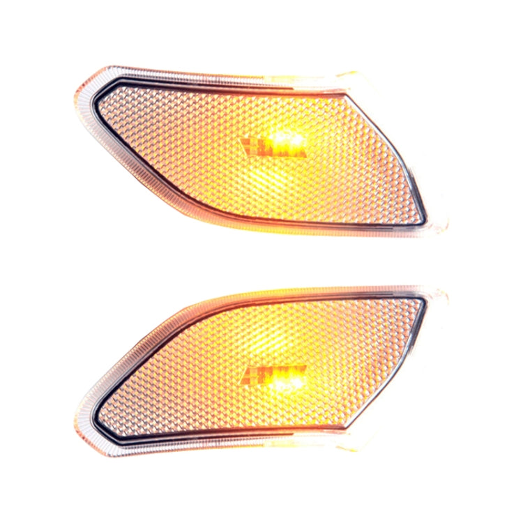 Car Transparent Wheel Eyebrow Side Light Turn Signal Leaf Plate Lamp for Jeep Wrangler JL 2018- - Arrow Turn Lights by PMC Jewellery | Online Shopping South Africa | PMC Jewellery | Buy Now Pay Later Mobicred