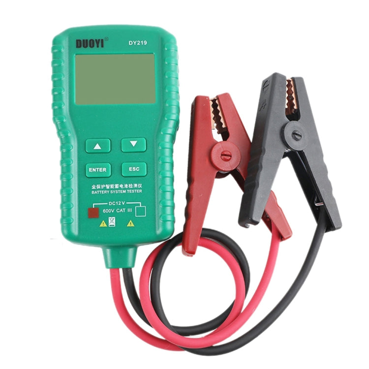 DUOYI DY219A Car 12V / 24V Digital Battery Analyzer Fault Diagnostic Device - Electronic Test by DUOYI | Online Shopping South Africa | PMC TechLife | Buy Now Pay Later Mobicred