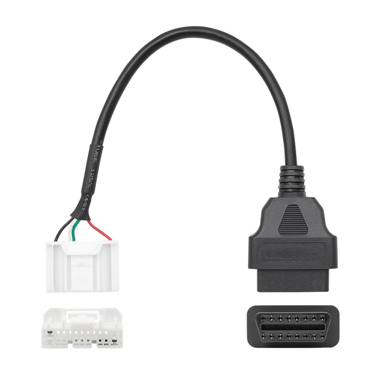 Car OBD2 Conversion Cable OBDII Diagnostic Adapter Cable for Tesla Model S - Cables & Connectors by PMC Jewellery | Online Shopping South Africa | PMC Jewellery | Buy Now Pay Later Mobicred