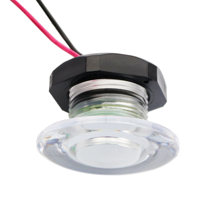 RV / Yacht Walkway Light LED Round Light DC12V (Red Light) - Dome Lights by PMC Jewellery | Online Shopping South Africa | PMC Jewellery | Buy Now Pay Later Mobicred