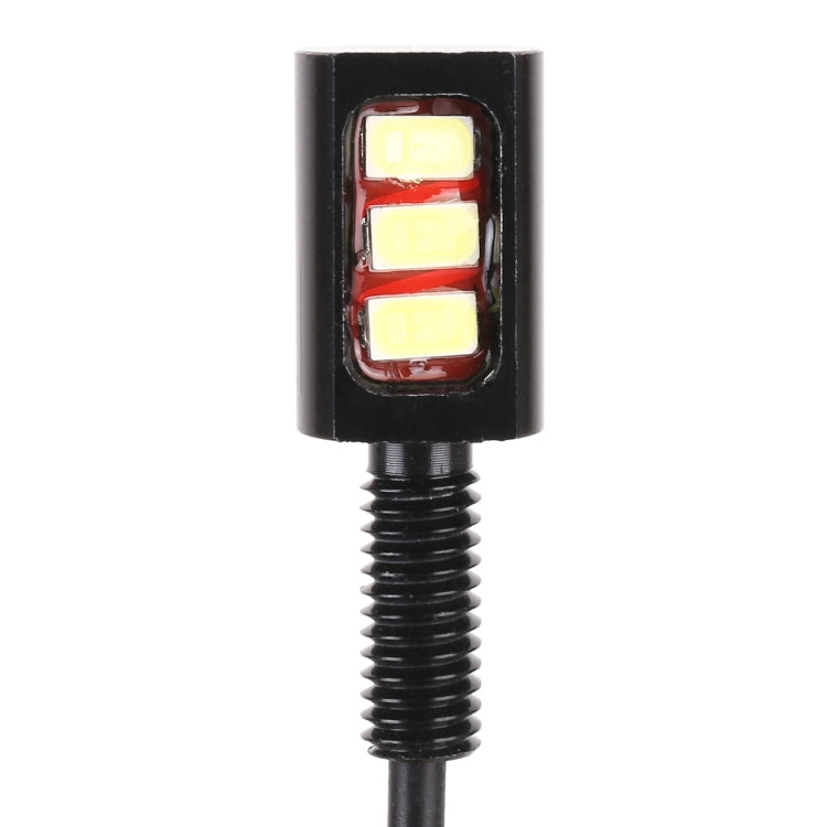1 Pair DC12V 0.4W 3LEDs SMD-5630 Car / Motorcycle License Plate Light, Cable Length: 27cm (Ice Blue Light) - License Plate Lights by PMC TechLife | Online Shopping South Africa | PMC TechLife | Buy Now Pay Later Mobicred