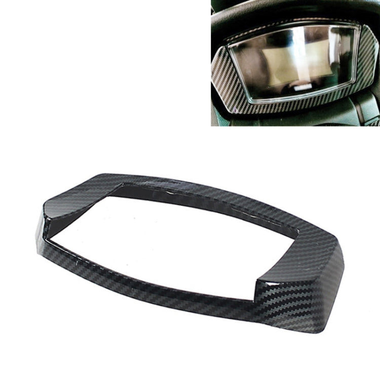 Motorcycle Carbon Fiber Instrument Trim Cover for Yamaha NMAX155 2020-2021 - free shipping - PMC TechLife - Order now!