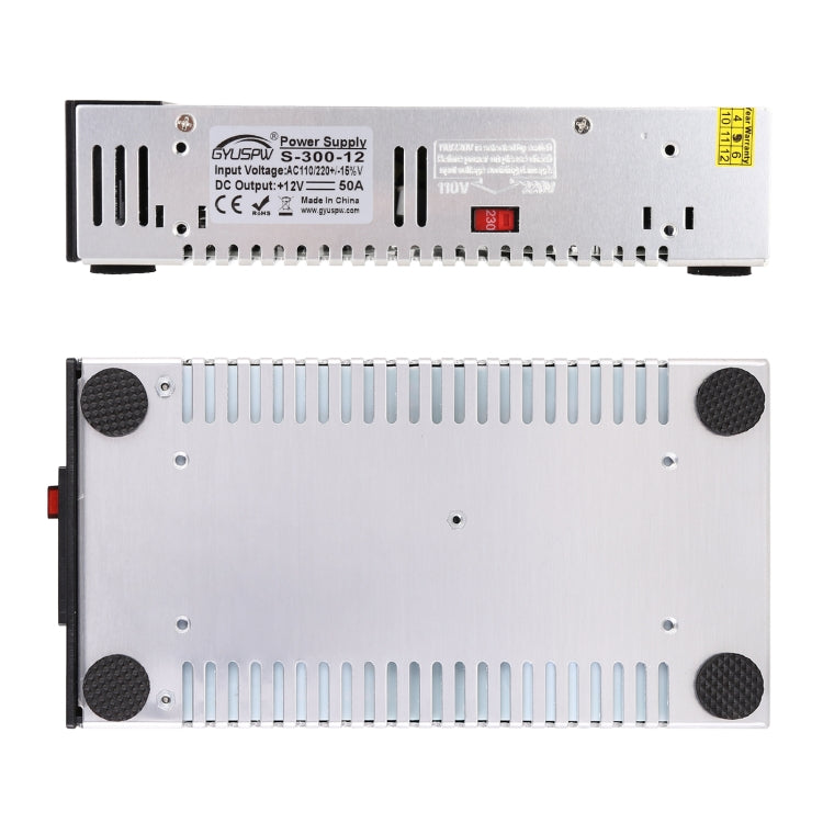 S-300-12 DC12V 300W 25A DIY Regulated DC Switching Power Supply Power Step-down Transformer with Clip - Step-down Transformer by PMC TechLife | Online Shopping South Africa | PMC TechLife | Buy Now Pay Later Mobicred