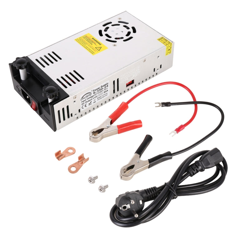 S-350-24 DC24V 350W 14.6A DIY Regulated DC Switching Power Supply Power Step-down Transformer with Clip, EU Plug - Step-down Transformer by PMC TechLife | Online Shopping South Africa | PMC TechLife | Buy Now Pay Later Mobicred