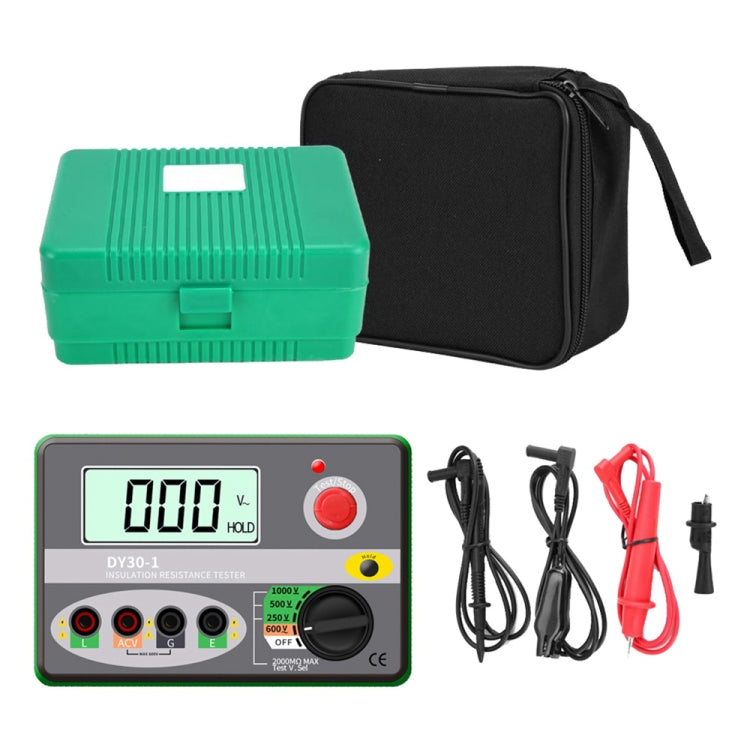 DUOYI DY30-1 Car Digital Insulation Resistance Tester Meter - free shipping - PMC TechLife - Order now!