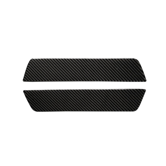 2 PCS Carbon Fiber Car Back Door Threshold Decorative Sticker for Tesla Model 3 - Decorative Sticker by PMC Jewellery | Online Shopping South Africa | PMC Jewellery | Buy Now Pay Later Mobicred