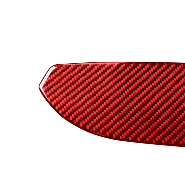4 PCS / Set Carbon Fiber Car Door Armrest Panel Decorative Sticker for Toyota Tundra 2014-2018,Left and Right Drive Universal (Red) - Car Interior Mouldings by PMC Jewellery | Online Shopping South Africa | PMC Jewellery | Buy Now Pay Later Mobicred