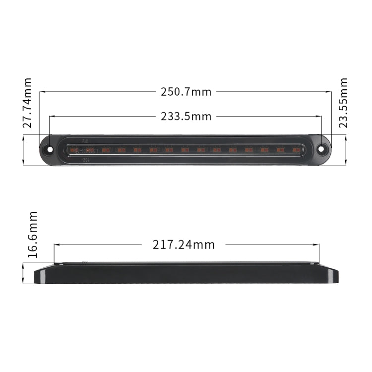 MK-013 Spotlight Dynamic Car Tail Light Signal Lamp Indicator Strobe Flashing Warning Light 12-24V - Clearance Lights by PMC Jewellery | Online Shopping South Africa | PMC Jewellery | Buy Now Pay Later Mobicred