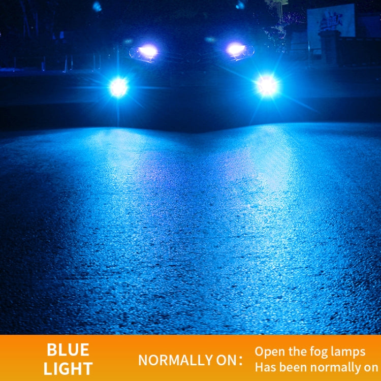 1 Pair H7 27W / DC12V Car Aluminum Alloy Flashing LED Headlight (Blue Light) - LED Headlamps by PMC TechLife | Online Shopping South Africa | PMC TechLife | Buy Now Pay Later Mobicred