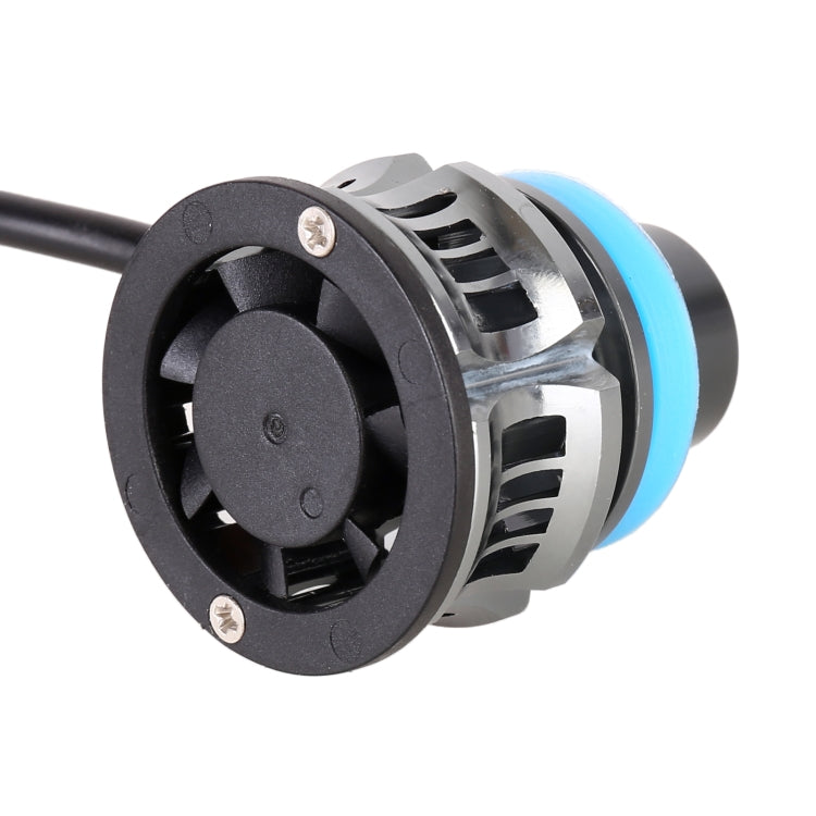 1 Pair H11 27W / DC12V Car Aluminum Alloy Flashing LED Headlight (Blue Light) - LED Headlamps by PMC TechLife | Online Shopping South Africa | PMC TechLife | Buy Now Pay Later Mobicred