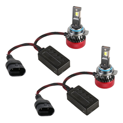 1 Pair 9012 DC12V 65W 6000K 6500LM LED Car Headlights - Work Lights by PMC Jewellery | Online Shopping South Africa | PMC Jewellery | Buy Now Pay Later Mobicred