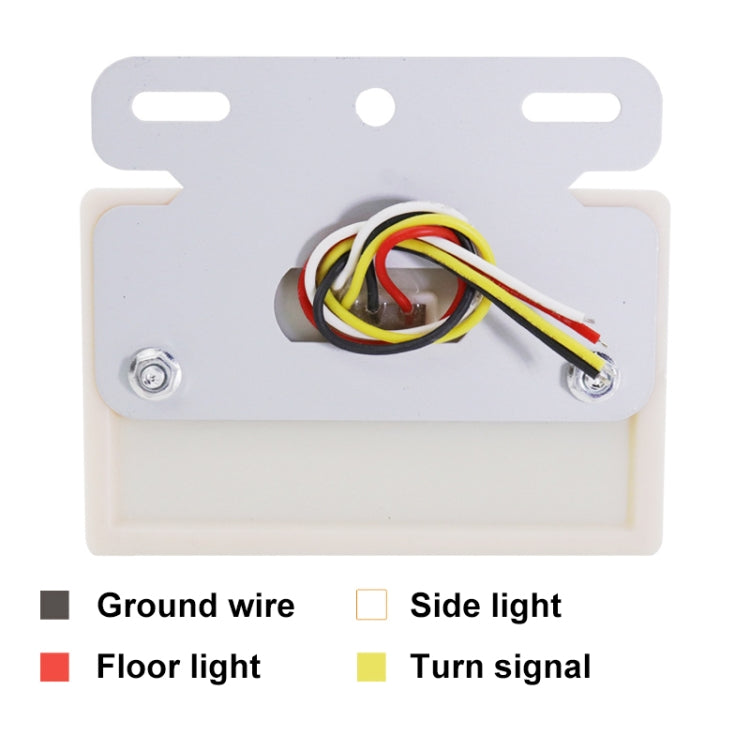 4 PCS ZS-6001 DC24V Car / Truck Side Marker Indicator Lights Bulb Lamp (Red Light) - Clearance Lights by PMC TechLife | Online Shopping South Africa | PMC TechLife | Buy Now Pay Later Mobicred