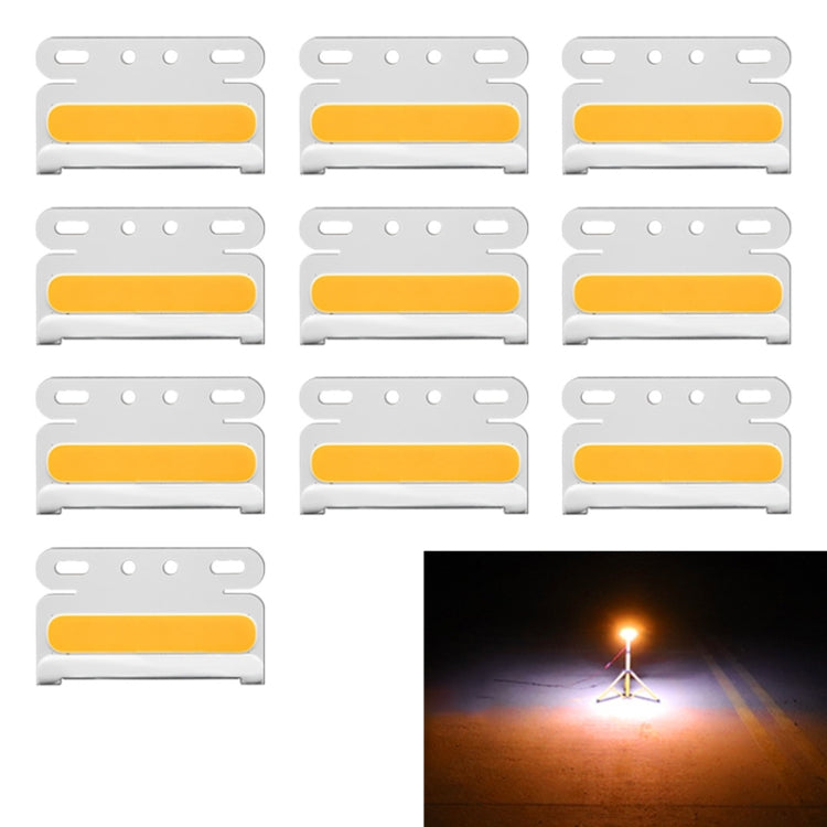 10 PCS ZS-7009 DC24V Waterproof Car / Truck Side Marker Indicator Lights Bulb Lamp(Yellow Light) - Clearance Lights by PMC TechLife | Online Shopping South Africa | PMC TechLife | Buy Now Pay Later Mobicred