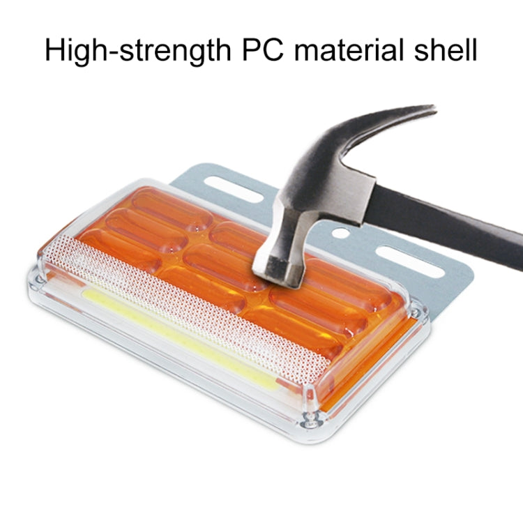 4 PCS ZS-9001 DC24V 9D Waterproof Car / Truck Side Marker Indicator Lights Bulb Lamp (White Light) - Clearance Lights by PMC TechLife | Online Shopping South Africa | PMC TechLife | Buy Now Pay Later Mobicred