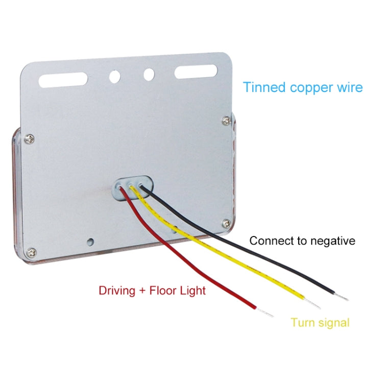 4 PCS ZS-9001 DC24V 9D Waterproof Car / Truck Side Marker Indicator Lights Bulb Lamp (Blue Light) - Clearance Lights by PMC TechLife | Online Shopping South Africa | PMC TechLife | Buy Now Pay Later Mobicred