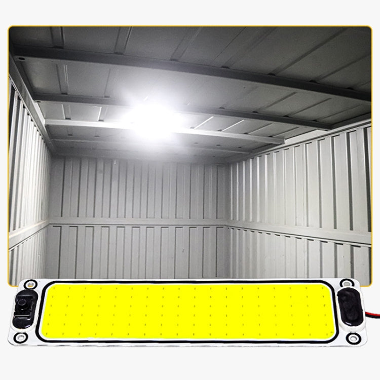 2 PCS ZS-3343 DC12-24V High Bright 108 COB Lamp Beads Car Dome Light Cabin Light Bar - Dome Lights by PMC TechLife | Online Shopping South Africa | PMC TechLife | Buy Now Pay Later Mobicred