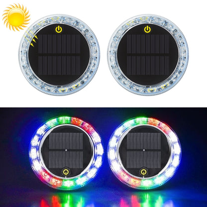 2 PCS Car Touch Light Solar LED Flashing Light - Warning Lights by PMC Jewellery | Online Shopping South Africa | PMC Jewellery | Buy Now Pay Later Mobicred