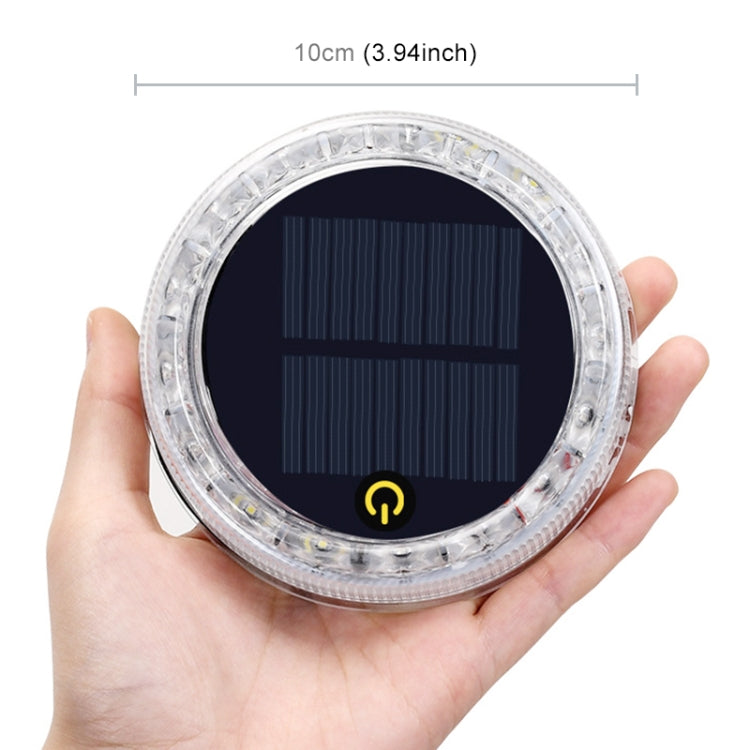 2 PCS Car Touch Light Solar LED Flashing Light - Warning Lights by PMC TechLife | Online Shopping South Africa | PMC TechLife | Buy Now Pay Later Mobicred