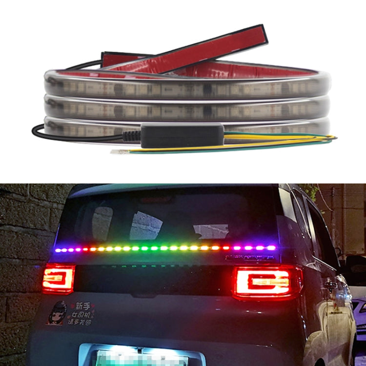 S15-150CM 150cm DC12V-24V Car Rear LED RGB Daytime Running Lights Strip Colorful Lamp - Running Lights by PMC Jewellery | Online Shopping South Africa | PMC Jewellery | Buy Now Pay Later Mobicred