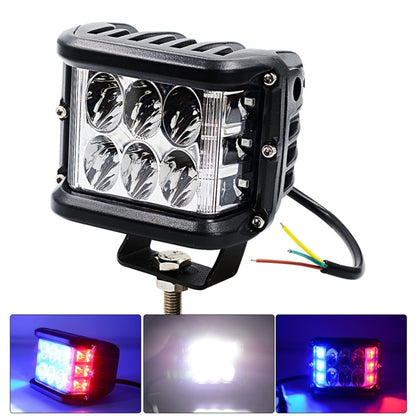 CS-880A1 Car Dust-proof Waterproof Metal Square LED Headlights, Screw Version - Work Lights by PMC Jewellery | Online Shopping South Africa | PMC Jewellery | Buy Now Pay Later Mobicred