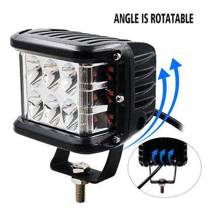 CS-880A1 Car Dust-proof Waterproof Metal Square LED Headlights, Screw Version - Work Lights by PMC Jewellery | Online Shopping South Africa | PMC Jewellery | Buy Now Pay Later Mobicred