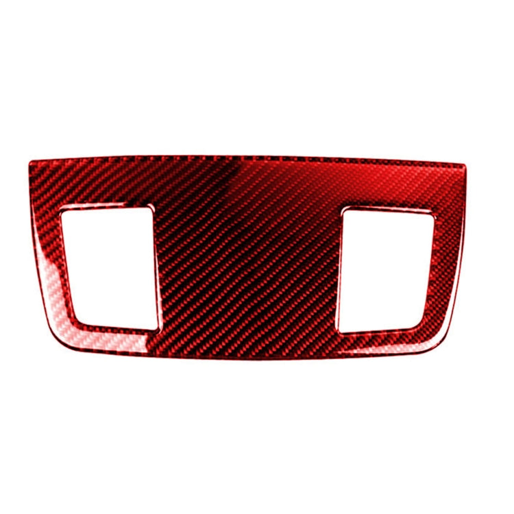 For BMW 3 Series E90 Carbon Fiber Car Instrument Large Outlet Panel Decorative Sticker (Red) - Car Interior Mouldings by PMC Jewellery | Online Shopping South Africa | PMC Jewellery | Buy Now Pay Later Mobicred