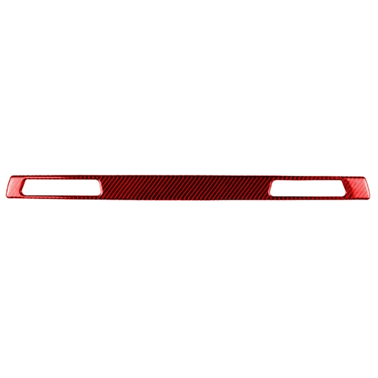 For BMW 3 Series E90 CarBon Fiber Car Water Cup Strip Decorative Sticker,Left Drive(Red) - free shipping - PMC Jewellery - Order now!