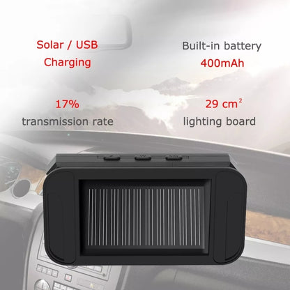 Car High Precision Solar Charging Tire Pressure Monitoring System TPMS, Built-in Beep Sensor - Tire Pressure Gauges by PMC Jewellery | Online Shopping South Africa | PMC Jewellery