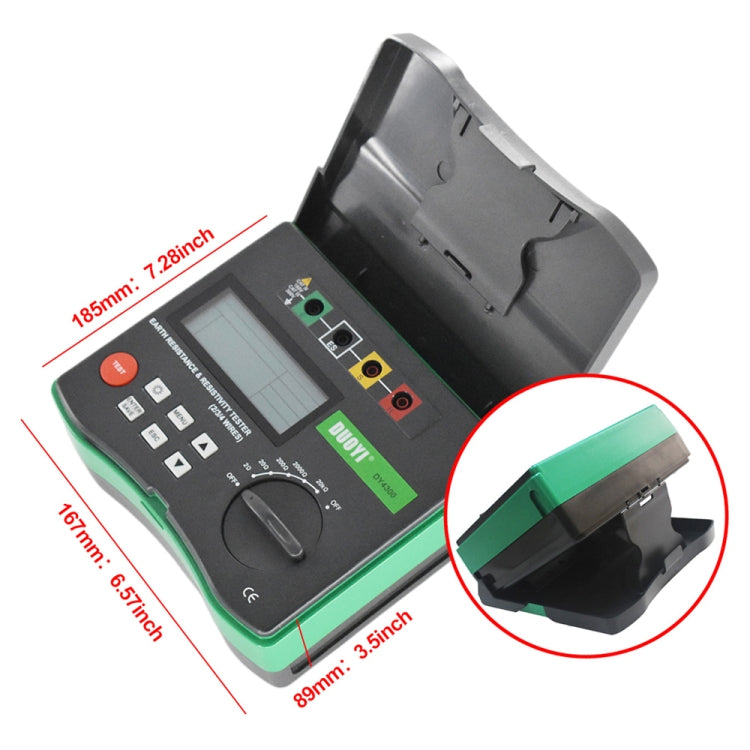 DUOYI DY4300 Higher Accuracy Digital Ground Resistance Tester - free shipping - PMC TechLife - Order now!