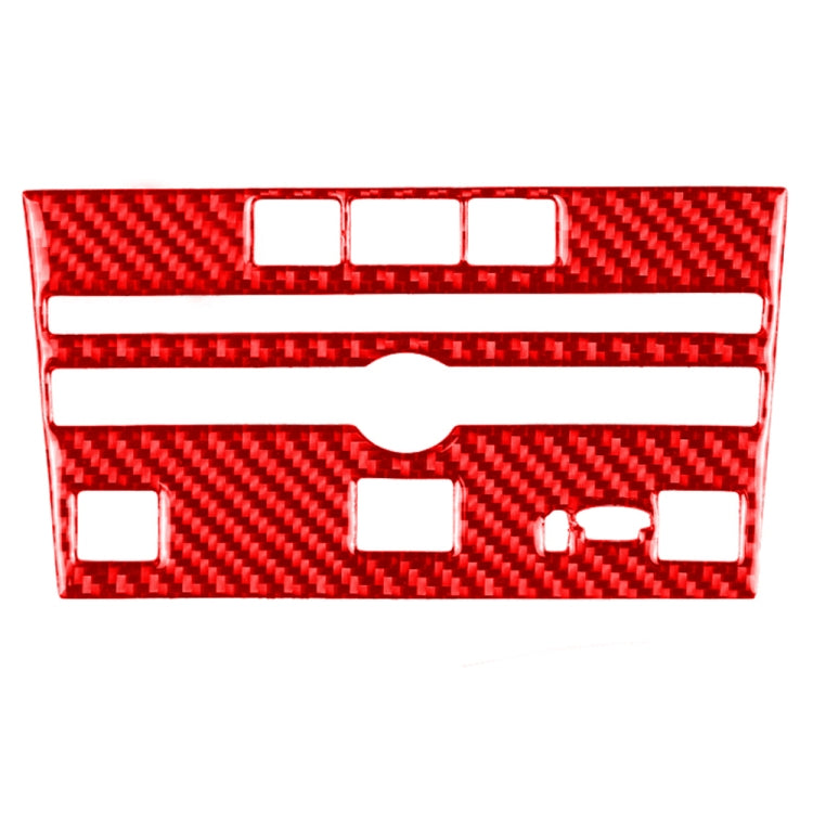 Car Carbon Fiber A Style CD Console Panel Decorative Sticker for Infiniti Q50 2014-2020, Right Drive(Red) - Car Interior Mouldings by PMC Jewellery | Online Shopping South Africa | PMC Jewellery | Buy Now Pay Later Mobicred