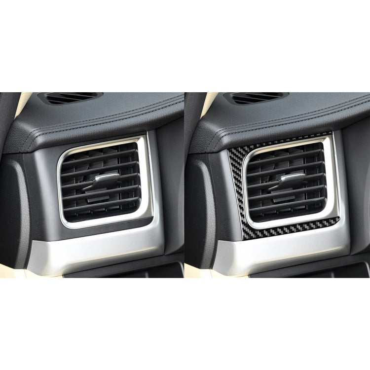 Car Carbon Fiber Side Air Outlet Decorative Sticker for Toyota Highlander 2014-2019, Left Drive - Car Interior Mouldings by PMC Jewellery | Online Shopping South Africa | PMC Jewellery | Buy Now Pay Later Mobicred